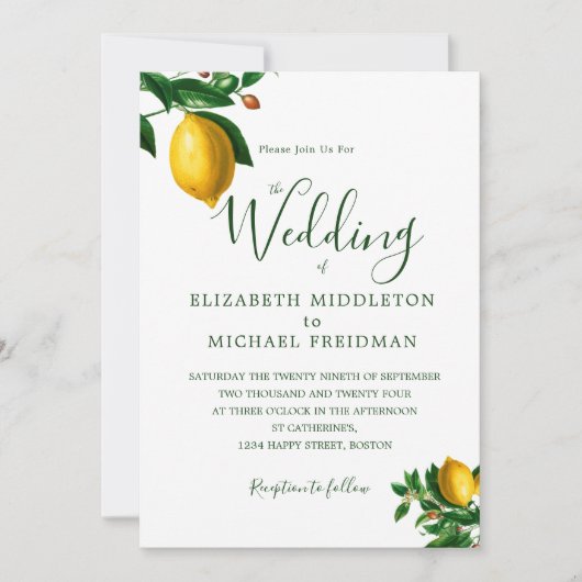 Eenvoudige botanische millimeter groene monogram l kaart (Voorkant)