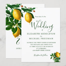 Eenvoudige botanische millimeter groene monogram l kaart