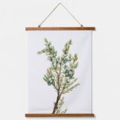Eenvoudige  Botanische Mountain Juniper Hangend Wandkleed (Voorkant)