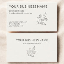 Eenvoudige Botanische Neutrale Minimalistische Kle