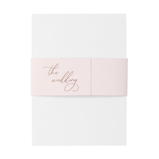 Eenvoudige botanische rustieke bruiloft uitnodigingen wikkel (Achterkant Voorbeeld)