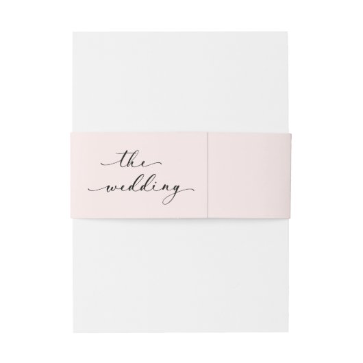 Eenvoudige botanische rustieke bruiloft uitnodigingen wikkel (Achterkant Voorbeeld)