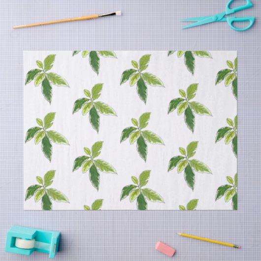 Eenvoudige botanische tissuepapier (Craft)