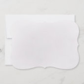 Eenvoudige Bourgogne paarse glitter dank u Kaart (Achterkant)