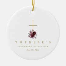 Eenvoudige Bourgondische Bloemenkruis Katholieke D