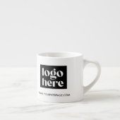 Eenvoudige Branded Business Logo Espresso Mok (Rechts)