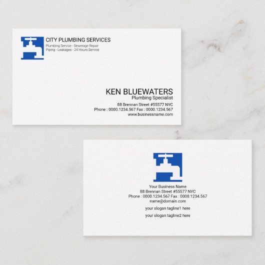 Eenvoudige BrightStor ARCserve-invoegtoepassing Visitekaartje (Voorkant / Achterkant)