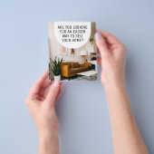 Eenvoudige brochure over moderne professionele lee (Hand)