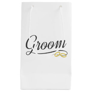 Eenvoudige Bruid Bloem Bruiloft Calligrafie   Cade Klein Cadeauzakje