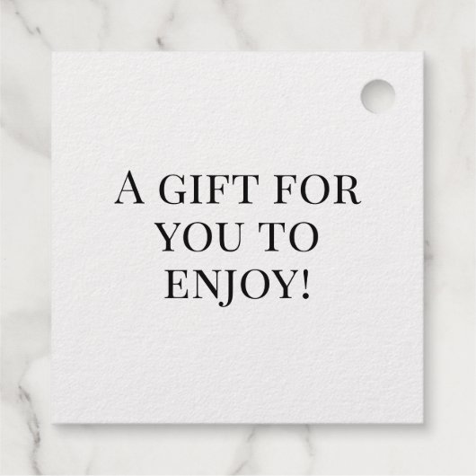 Eenvoudige bruid bruidegom bruiloft 2 Initiaal Mon Bedankjes Labels (Achterkant)