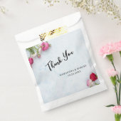 Eenvoudige bruiloft personaliseert de voordelen va bedankzakje (Gezegeld)