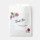 Eenvoudige bruiloft personaliseert de voordelen va bedankzakje (Voorkant)