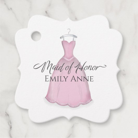 Eenvoudige bruiloft van Elegant Hartelijk dank Bedankjes Labels (Voorkant)