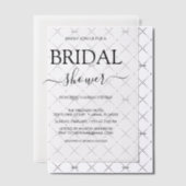 Eenvoudige Bruiloftsborrel Vellum Uitnodigingen (Offset (Uitnodiging))
