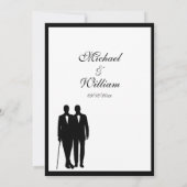 Eenvoudige bruinbruidjes en bruinbruidjes kaart (Achterkant)