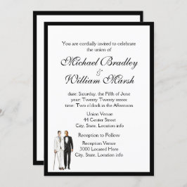 Eenvoudige bruinbruidjes en bruinbruidjes kaart