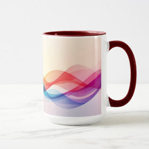 Eenvoudige bruine moderne koffie mok