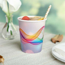 Eenvoudige bruine moderne koffie papieren bekers