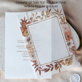 Eenvoudige Bruine Tekst Achtergrond voor Vellum Ov Kaart