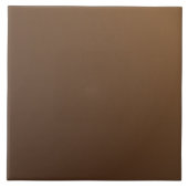 , eenvoudige, bruine verloopbare Tegel Tegeltje (Voorkant)