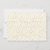 Eenvoudige brunch en bubble bruids douche uitnodig kaart (Achterkant)