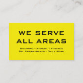 Eenvoudige btw-Visitekaartjes Visitekaartje (Achterkant)