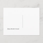 Eenvoudige Bubbles Photo Weddenschap Save the Date Aankondigingskaart (Achterkant)