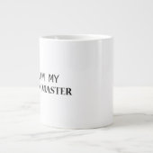 Eenvoudige buddy – Casual alledaagse stijl Grote Koffiekop (Voorkant)