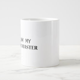 Eenvoudige buddy – Casual alledaagse stijl Grote Koffiekop