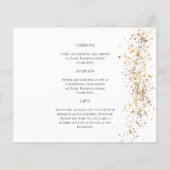 Eenvoudige BUDGET INFORMATIEKAART. Folder (Achterkant)