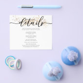 Eenvoudige BUDGET INFORMATIEKAART. Folder (Enkel)