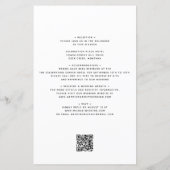 Eenvoudige budgetkalligrafie in één bruiloft (Achterkant)