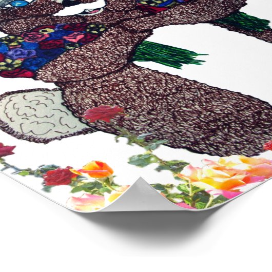 EENVOUDIGE BUNNING MET STROMEN POSTER (Hoek)