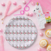EENVOUDIGE BUNNY-borden Papieren Bordje (Feest)