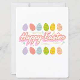 EENVOUDIGE BUNNY FEESTDAGENKAART