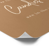 Eenvoudige bunny Hoeveel snoepjes Poster (Hoek)