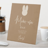 Eenvoudige Bunny m-osa bar Reclamebord Met Voetstuk (Insitu)