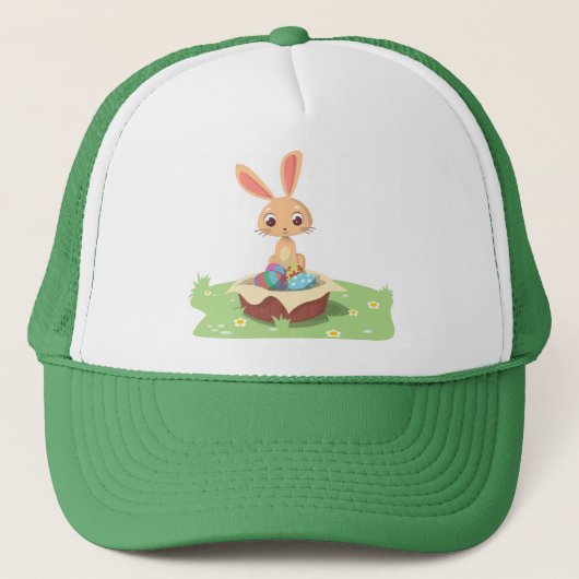 EENVOUDIGE BUNNY TRUCKER PET (Voorkant)