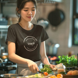 Eenvoudige Business Logo Company Personeel Custom  T-shirt