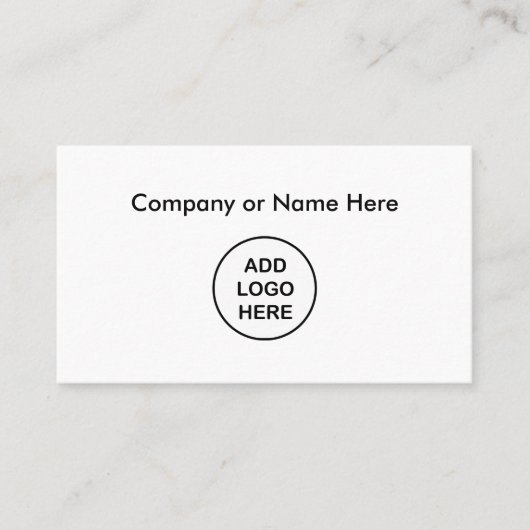 Eenvoudige Business Logo Online Business Card-sjab Visitekaartje (Voorkant)