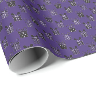 Eenvoudige cadeau dozen patroon cadeaupapier