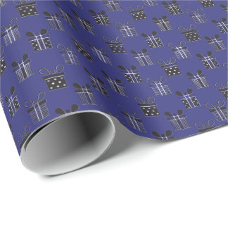 Eenvoudige cadeau dozen patroon cadeaupapier