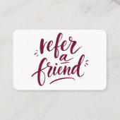 Eenvoudige Cadeaubon Rood Wit Korting Verf Typo (Voorkant)