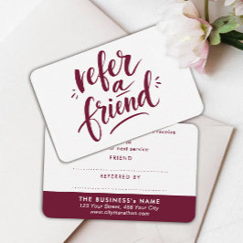 Eenvoudige Cadeaubon Rood Wit Korting Verf Typo