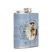 Eenvoudige Cadeaus Voor Oom | Aangepaste Verjaarda Heupfles (Rechts)