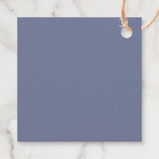 Eenvoudige, Cartoon-achtige echtgenoten illustrati Bedankjes Labels (Achterkant)