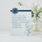 Eenvoudige Casual uitnodiging (Staand voorkant)