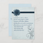 Eenvoudige Casual uitnodiging (Voorkant / Achterkant)