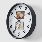 Eenvoudige Cat Paw Print Pet 2 Fotocollage (Hoek)