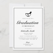 Eenvoudige ceremonie voor minimaal afstuderen van kaart (Voorkant)